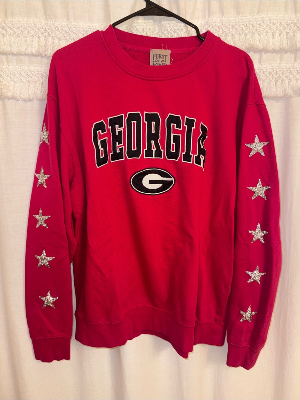 Vintage Upcycled Georgia Bulldogs Sweatshirt